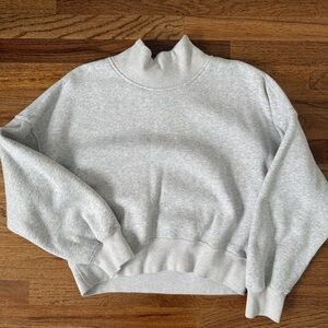 Abercrombie Soft AF Mock Neck Crew
